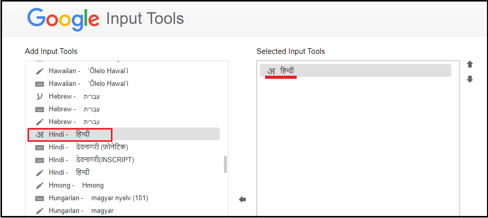 google-hindi-input-tools-language-select-step4